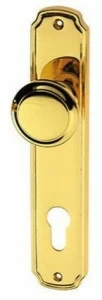 Pasini Ручка двери из латуни на пластине Colonia 1446