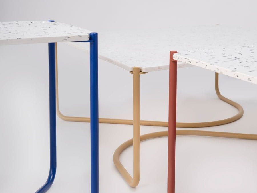 Прямоугольный журнальный столик из переработанного ПЭТ ONDARRETA Uda ARCH-00139065 - Вид №2