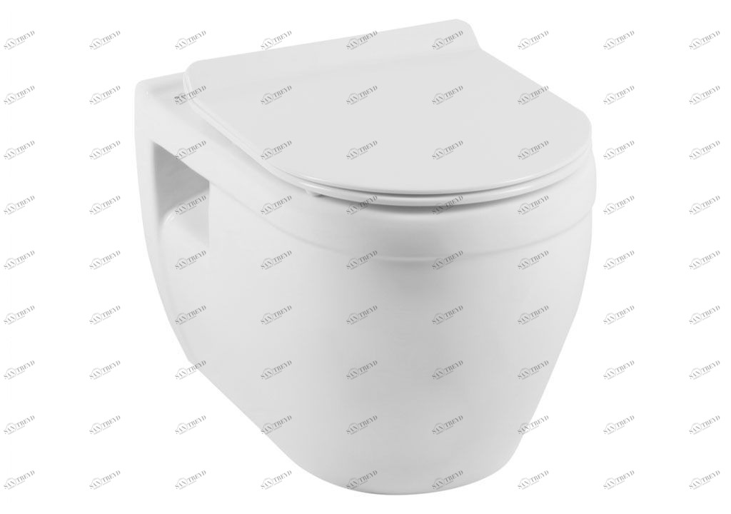 CL11042 Подвесной унитаз настенный Белый Aquanet Glide Китай