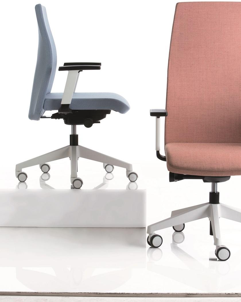 Luxy Кожаное кресло руководителя с подлокотниками на колесиках Smartoffice 4ofdi06, 4ofdi08, 4ofdi54, 4ofdi56  - Вид №6