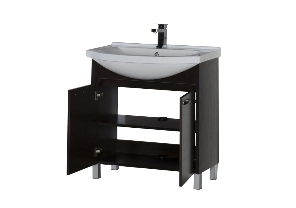 Тумба под раковину Aquanet Донна 80 венге sun-id-270526 - Вид №3