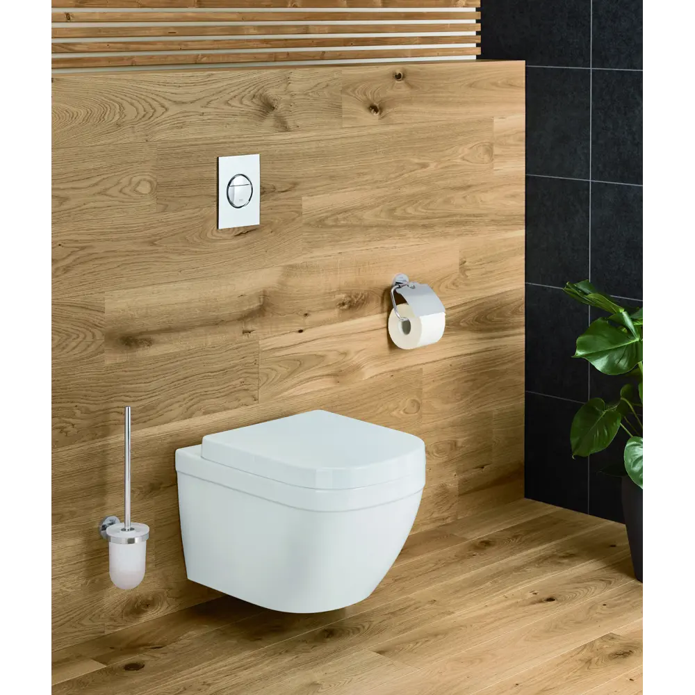 Держатель для туалетной бумаги с крышкой Grohe Essential 40367001 81961128 STLM-2074882 Essentials - Вид №3