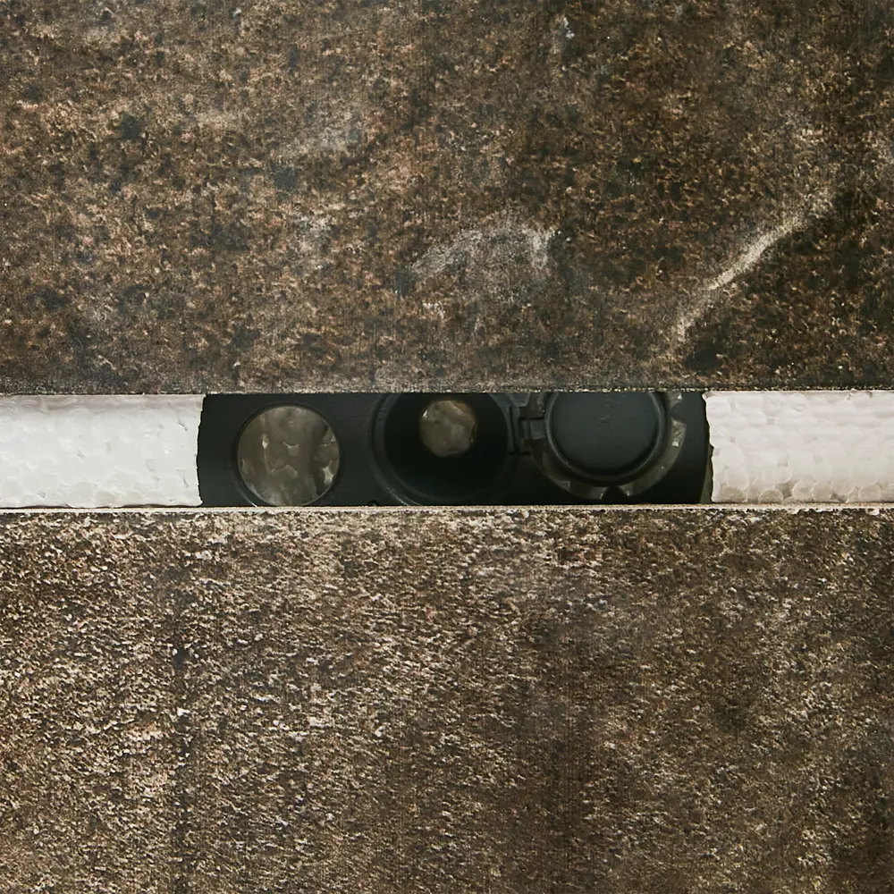 Термопанель внутренний угол Мосстрой-31 Brick Stone коричневый 31x31x41x5 см STLM-2187124 - Вид №3