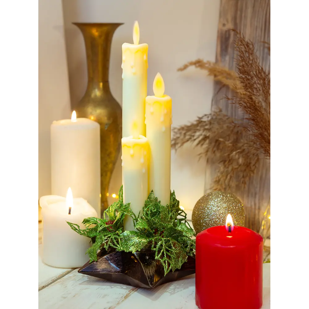 Светильник светодиодный Ritter Christmas Candle 3M 29298 2 на батарейках 82655872 STLM-2094644  - Вид №4