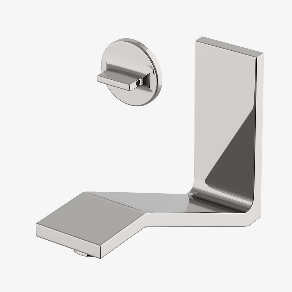 FMLS60 Низкопрофильный настенный смеситель для унитаза с тремя отверстиями для опалубки с металлическими ручками Waterworks Formwork - Вид №1