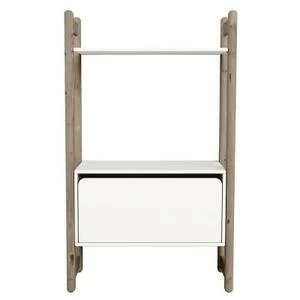 Гарнитур Midi В, 1 полка и 1 комод, коричневый