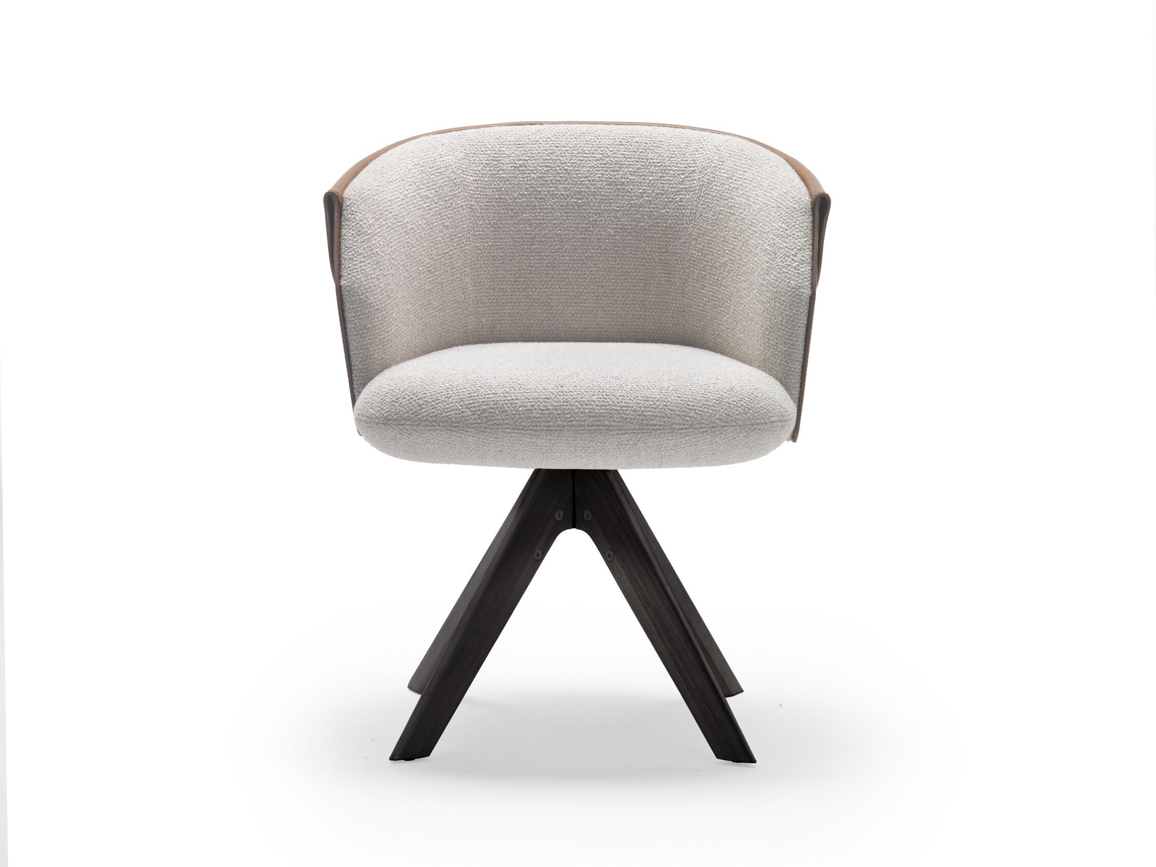 Вращающееся кресло на насесте с подлокотниками Flexform Оззи ARCH-00070883 - Вид №1