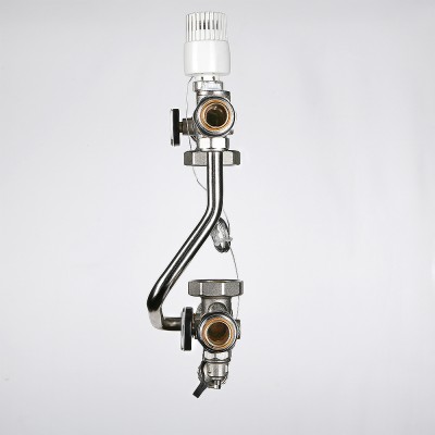 VT.TECHNOMIX.0.130 Насосно-смесительный узел для теплого пола VALTEC TECHNOMIX Valtec 200 мм, 130 мм  - Вид №11