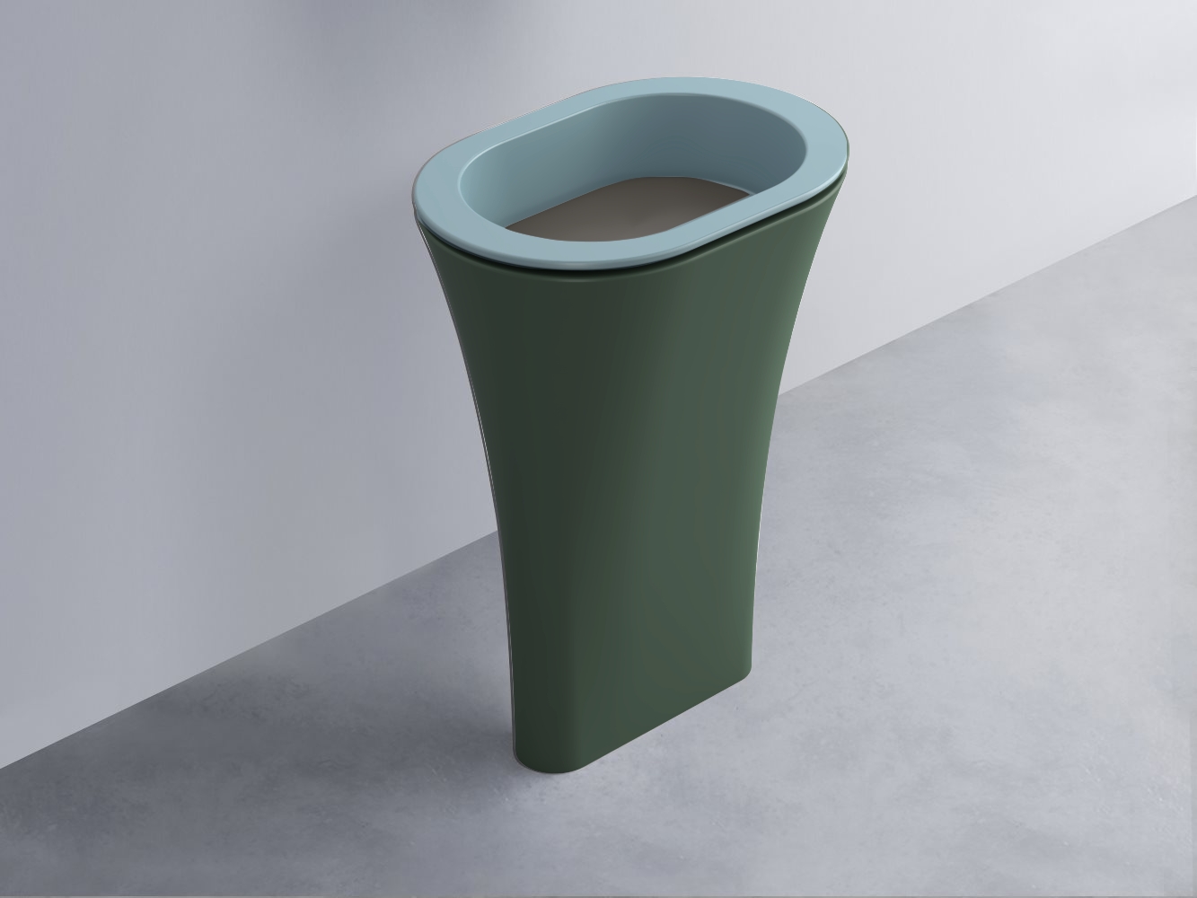 AMLA65-PL+AMPILO-FN+AMCOLO-MU Раковина Amedeo Ovale отдельностоящая cielo Enjoy + Amedeo Ceramica Cielo