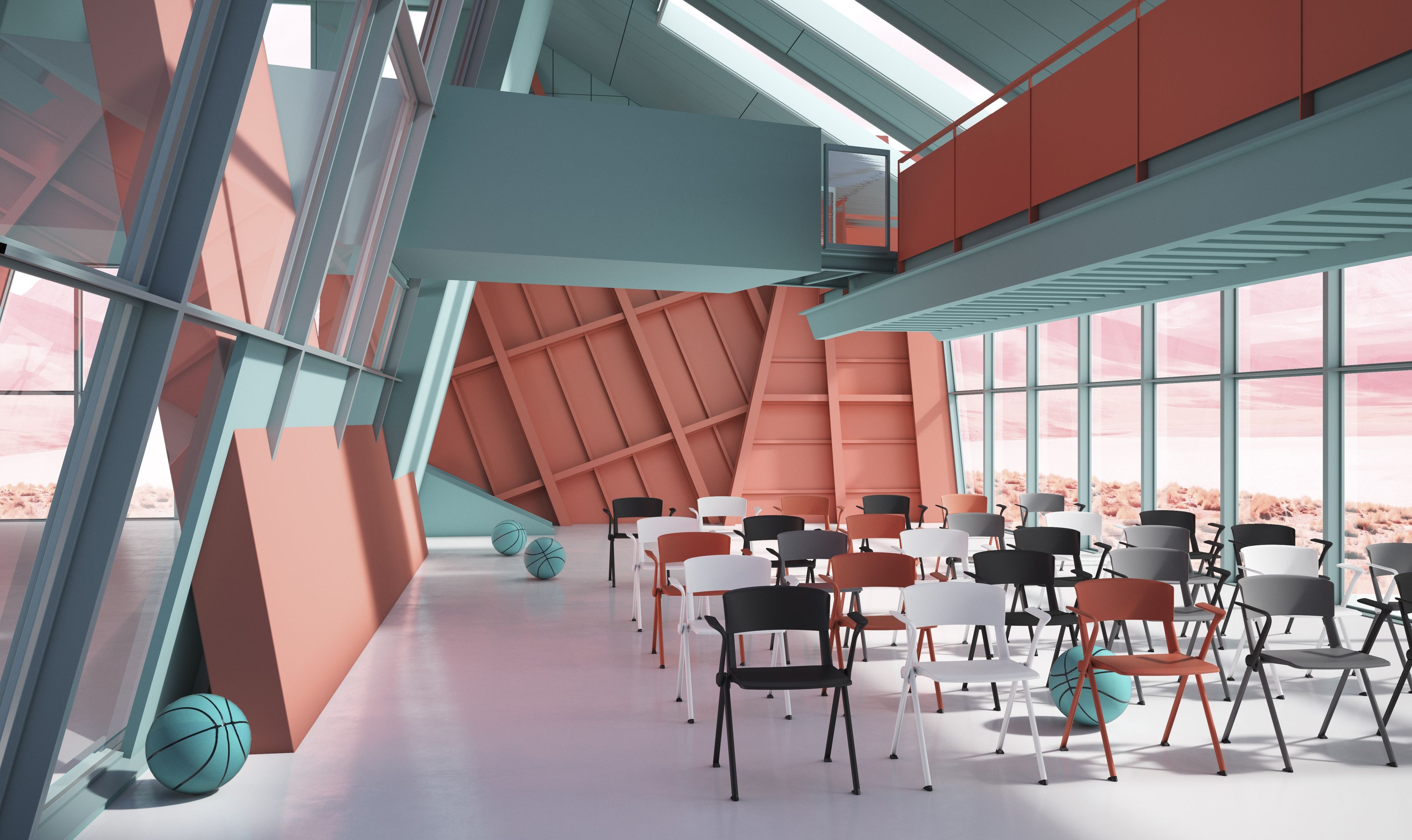 Сиденье на полу из полипропилена SITLOSOPHY® Yugen ARCH-00061868 - Вид №3