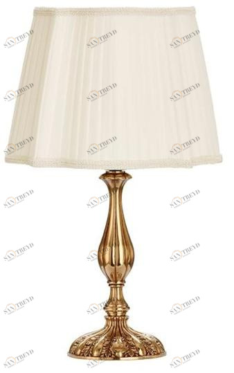 Possoni Illuminazione Настольная лампа из французского золота с абажуром Veronique 796/lp 