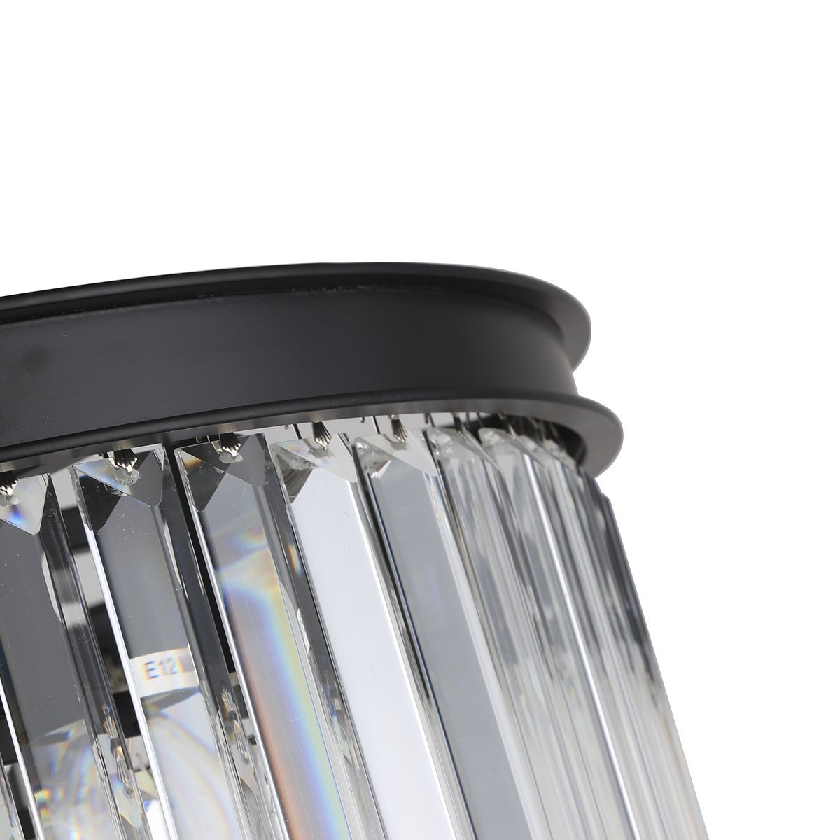 Подвесной светильник Odeon 10B black/clear от Delight Collection KR0387P-10B/clear DELIGHT COLLECTION ДИЗАЙНЕРСКИЕ 243629 Прозрачный;черный  - Вид №3