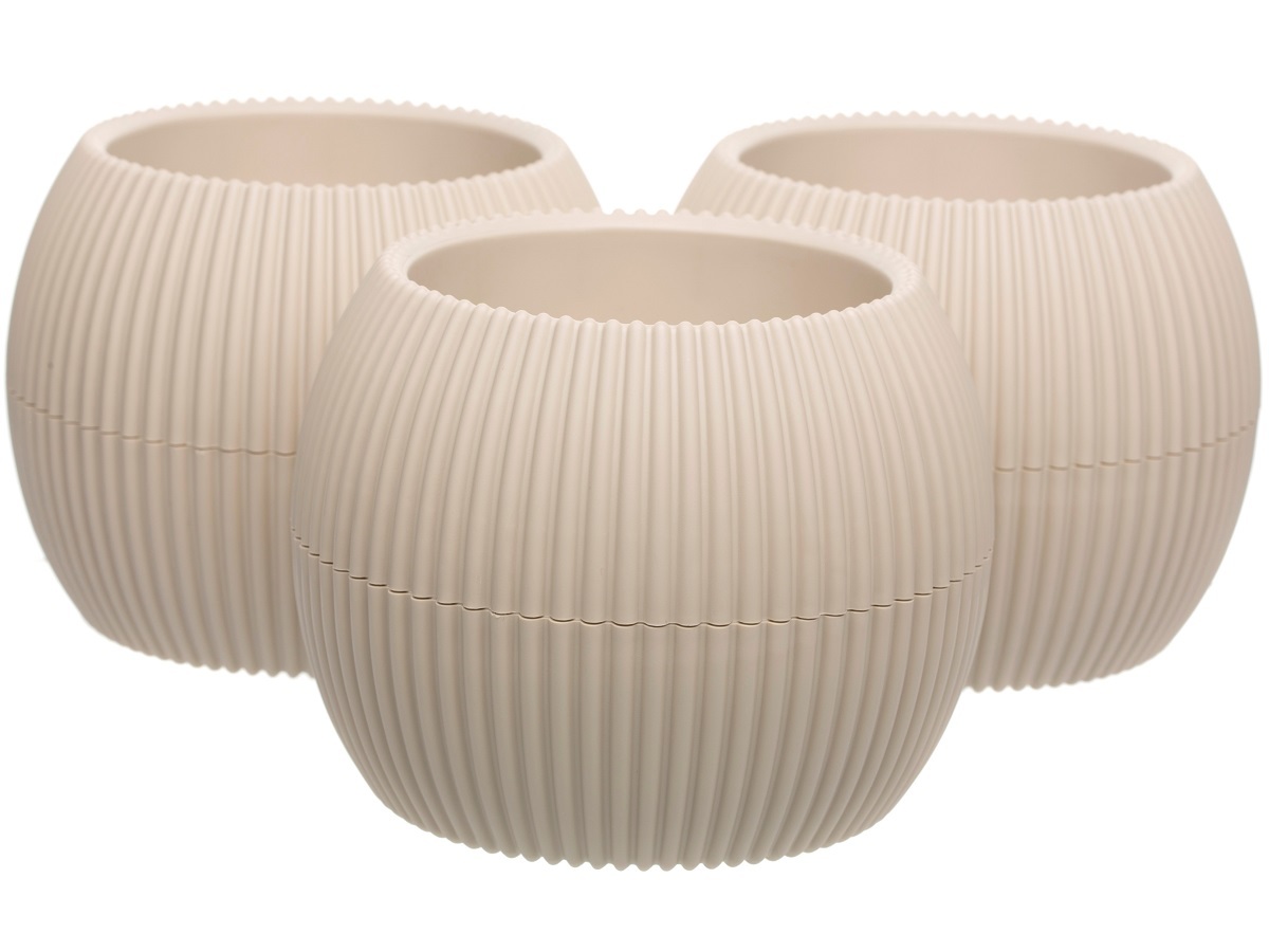 Горшок для цветов Lago 0.7L Beige NAVAKO 16058 - Вид №3