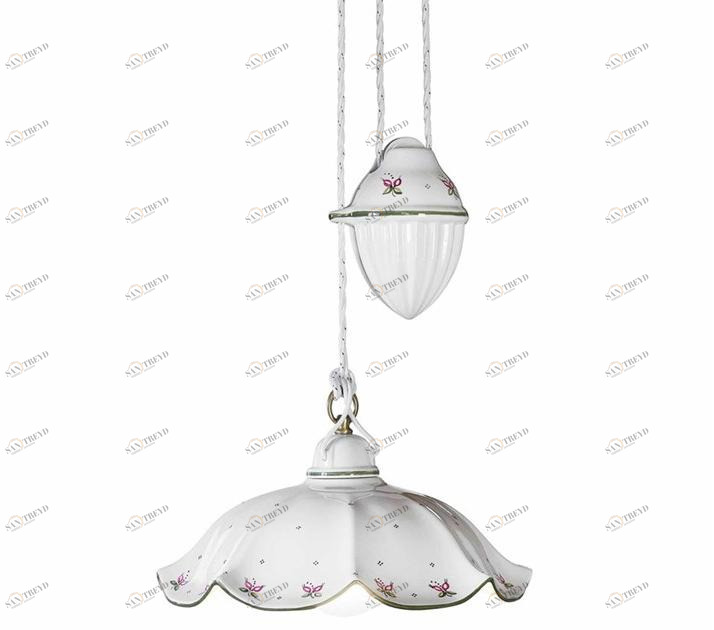 FERROLUCE Регулируемый керамический подвесной светильник Belluno C031 - c064