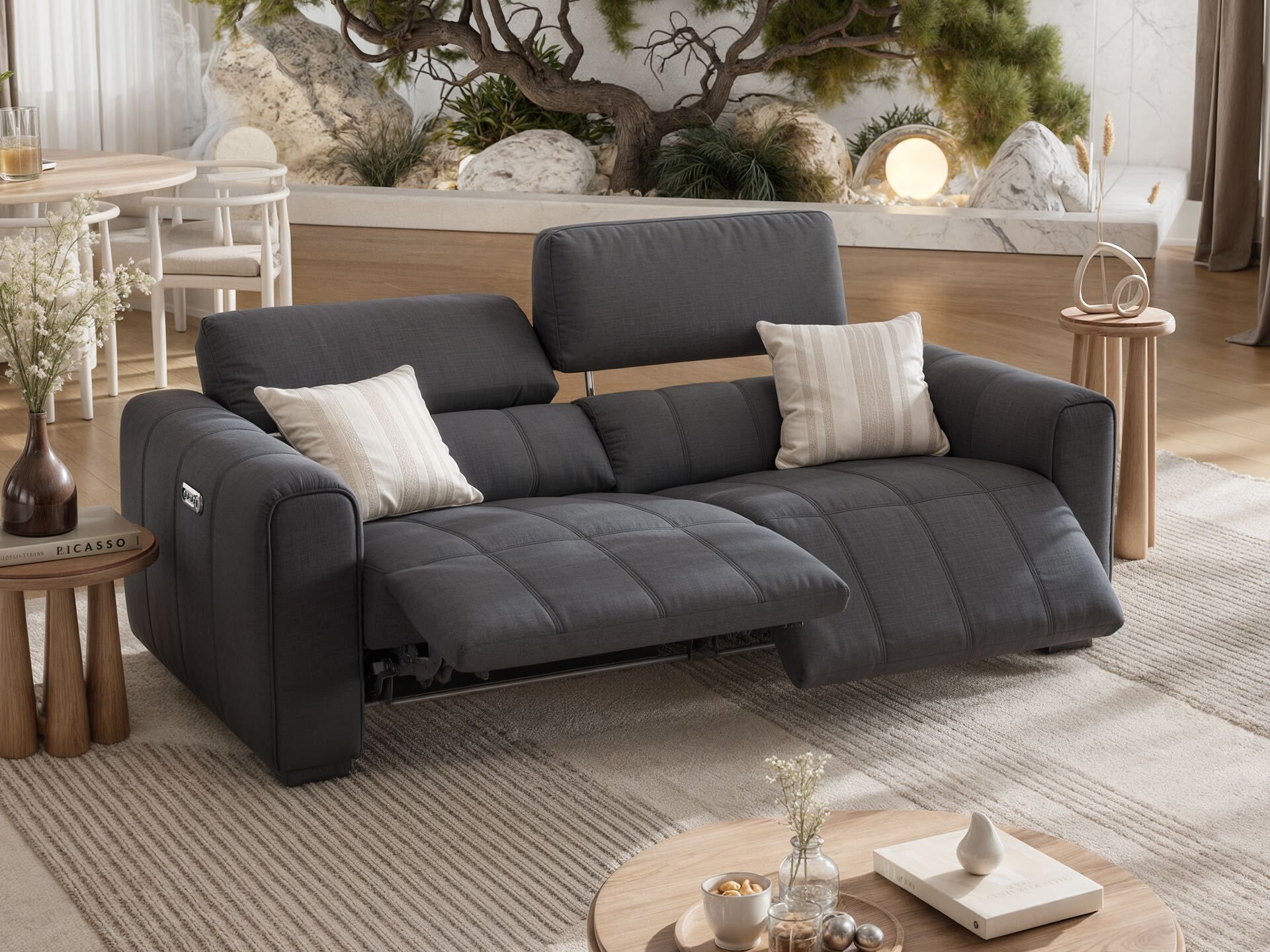 3-местный тканевый диван Sofanella Малибу ARCH-00092710 - Вид №1