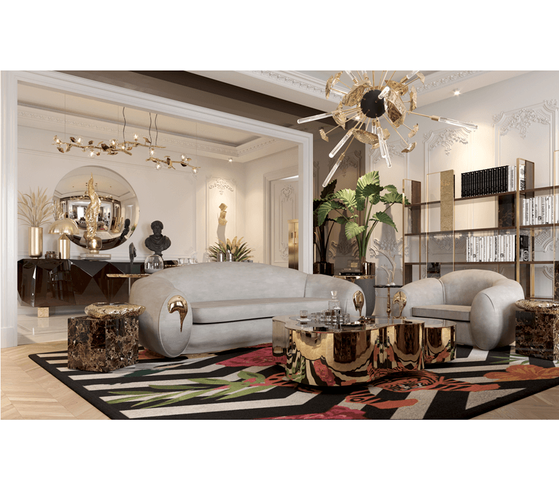 0-311 Приставной столик Стоунхенджа Boca Do Lobo  - Вид №17