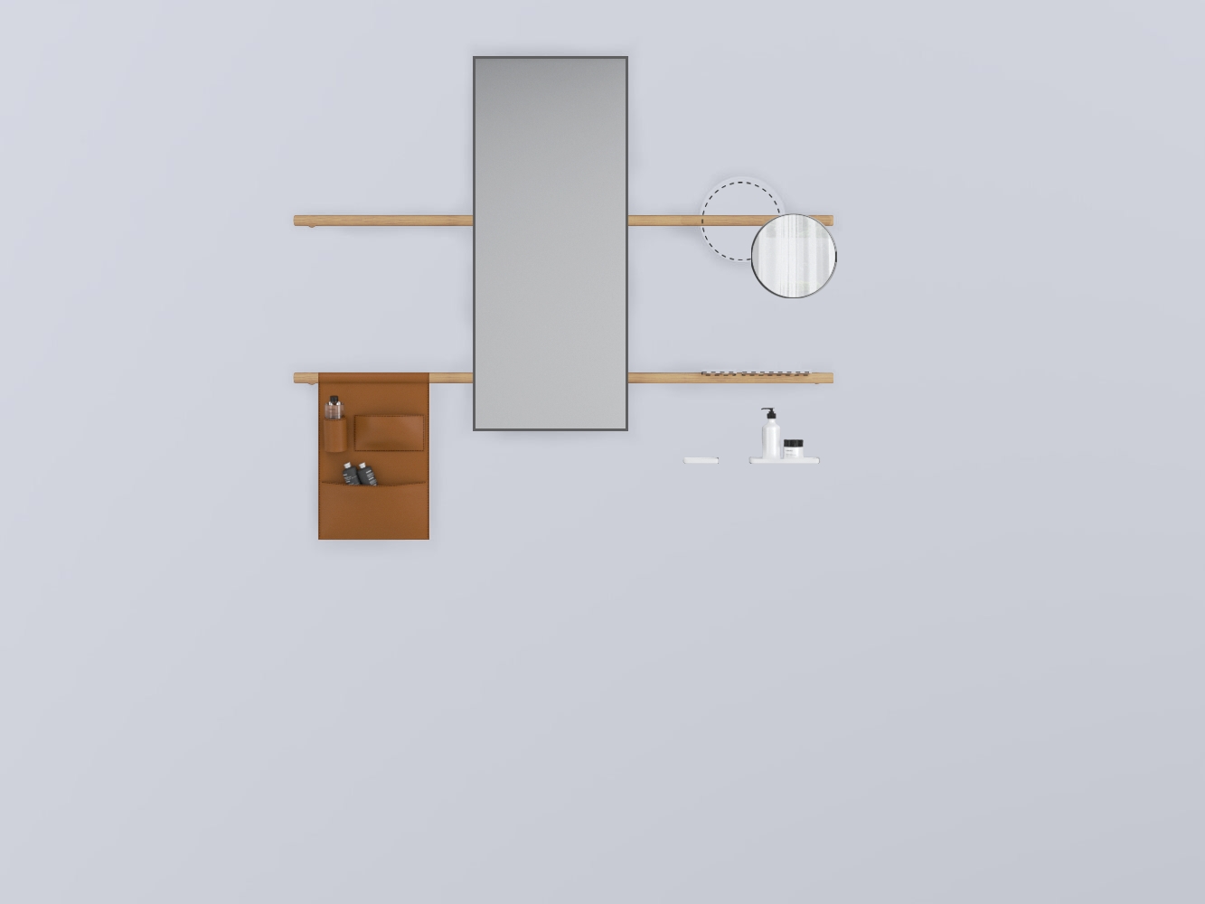 SWSTRE-RN+SWSPR-CM+SWSPI-NM+SWM10-BI+SWM20-BI+SWSCR-NA . прямоугольный дерево cielo Siwa Ceramica Cielo