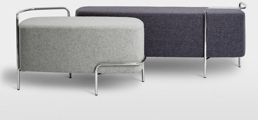 Real Piel Мягкая скамья из ткани sun-id-1455937 - Вид №7