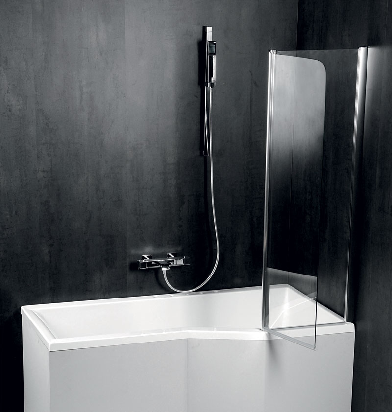 BS-90 Душевое ограждения на борт вынны Polysan Чехия  - Вид №3