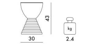Полипропиленовый стул / журнальный столик Kartell PRINCE AHA ARCH-00068255 - Вид №29