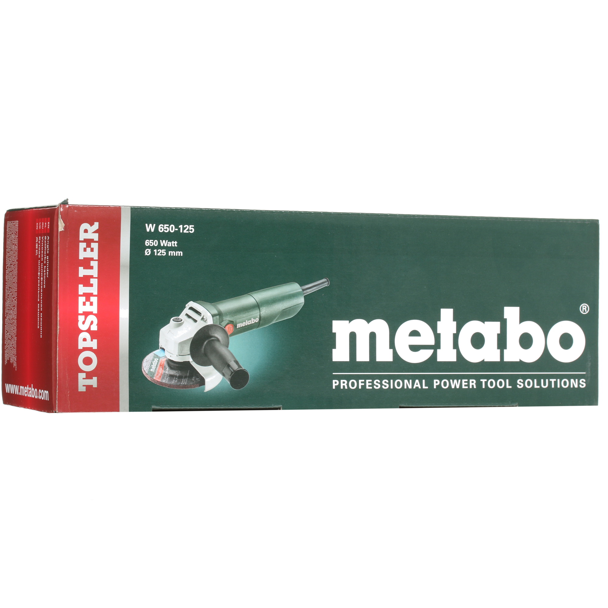 Углошлифовальная машина (УШМ) Metabo W 650-125 8180960 STDN-0109262 - Вид №8