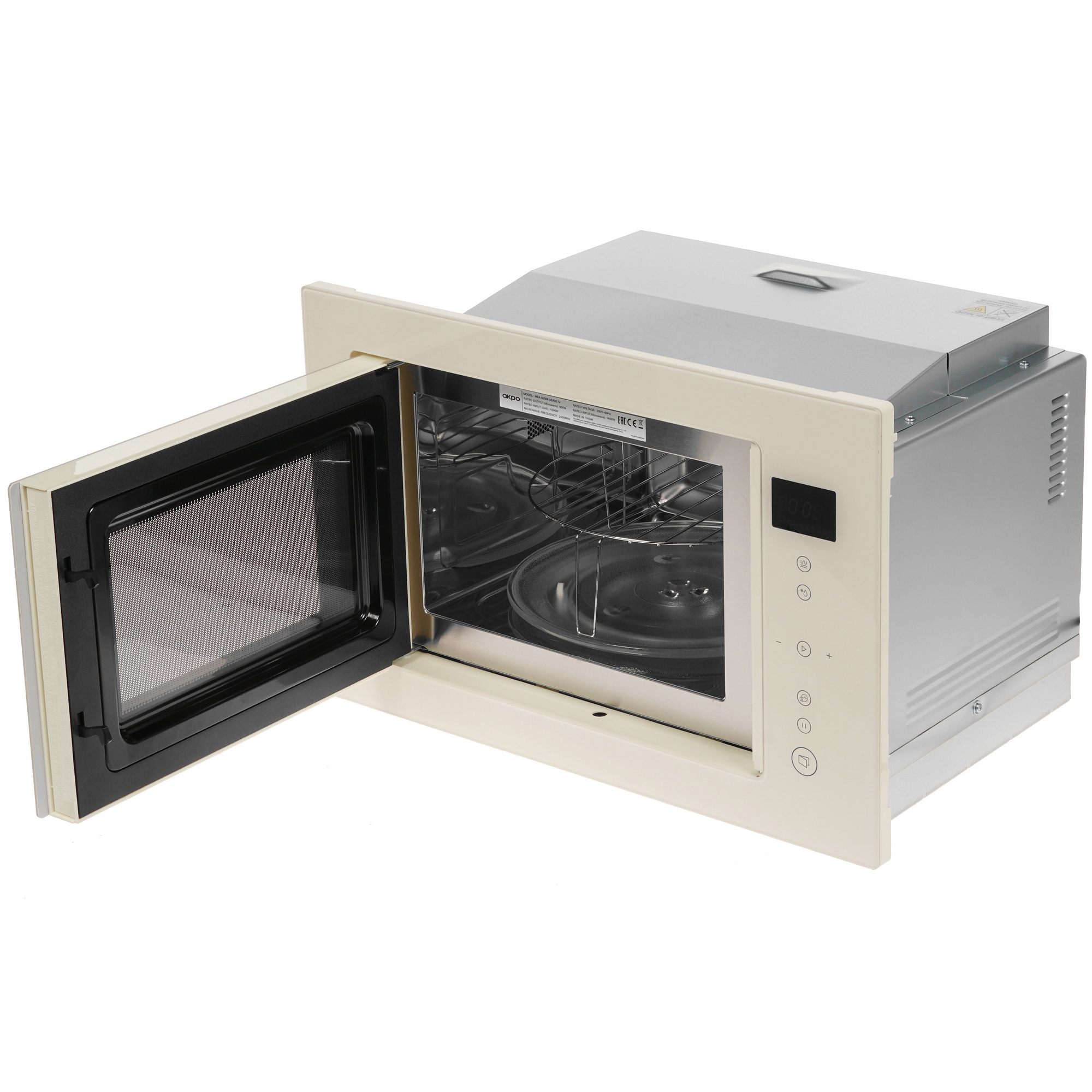 5300014 Встраиваемая микроволновая печь Akpo MEA 92508 SEA02 IV бежевый STDN-0086480 - Вид №4