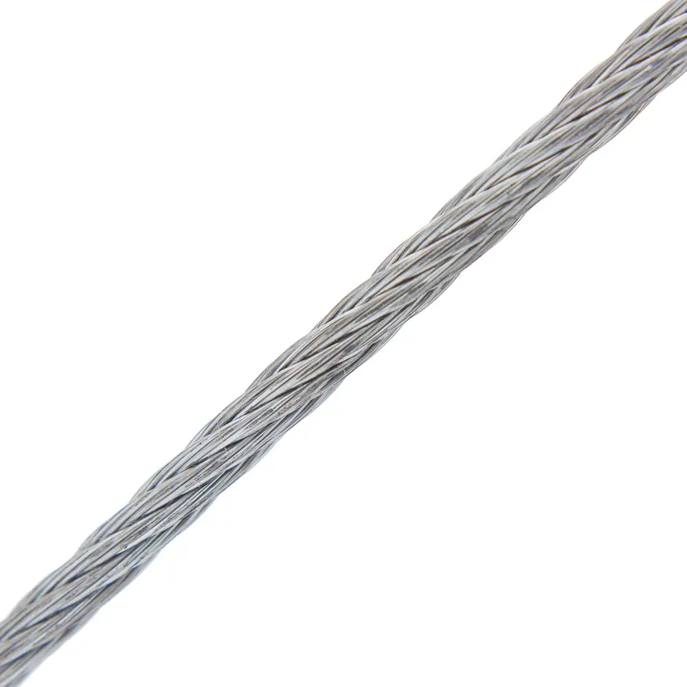 Трос стальной DIN 3055 2 мм 100 м, цвет цинк 15956056 STLM-2115996 Santreyd  - Вид №1