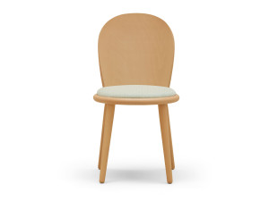 Стул из бука с мягким сиденьем