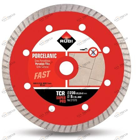 RUBI Алмазный диск для фарфора Turbo sun-id-1487176