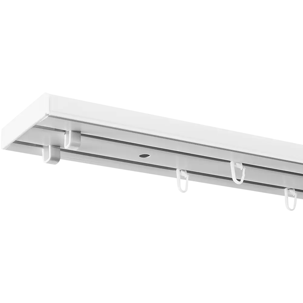 INSPIRE Двухрядный потолочный карниз 240 см для гардин и тюля 87768917 STLM-1374780