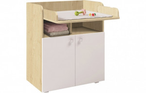 vpk-0001316.50 Комод Polini kids Simple 1270, клен-белый ВПК (Тополь)
