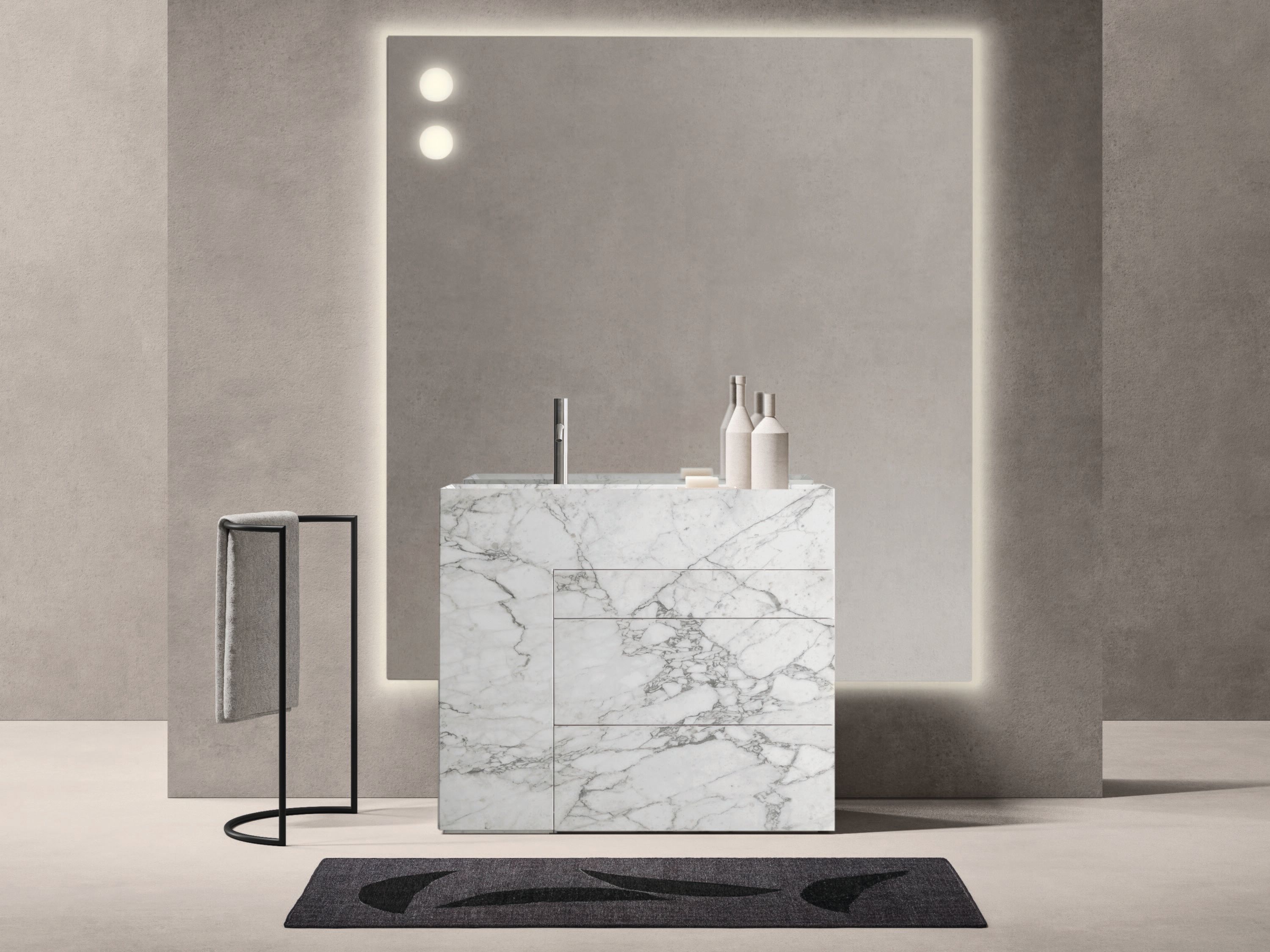 Полная мебель для ванной комнаты Noorth Touch ARCH-00038520