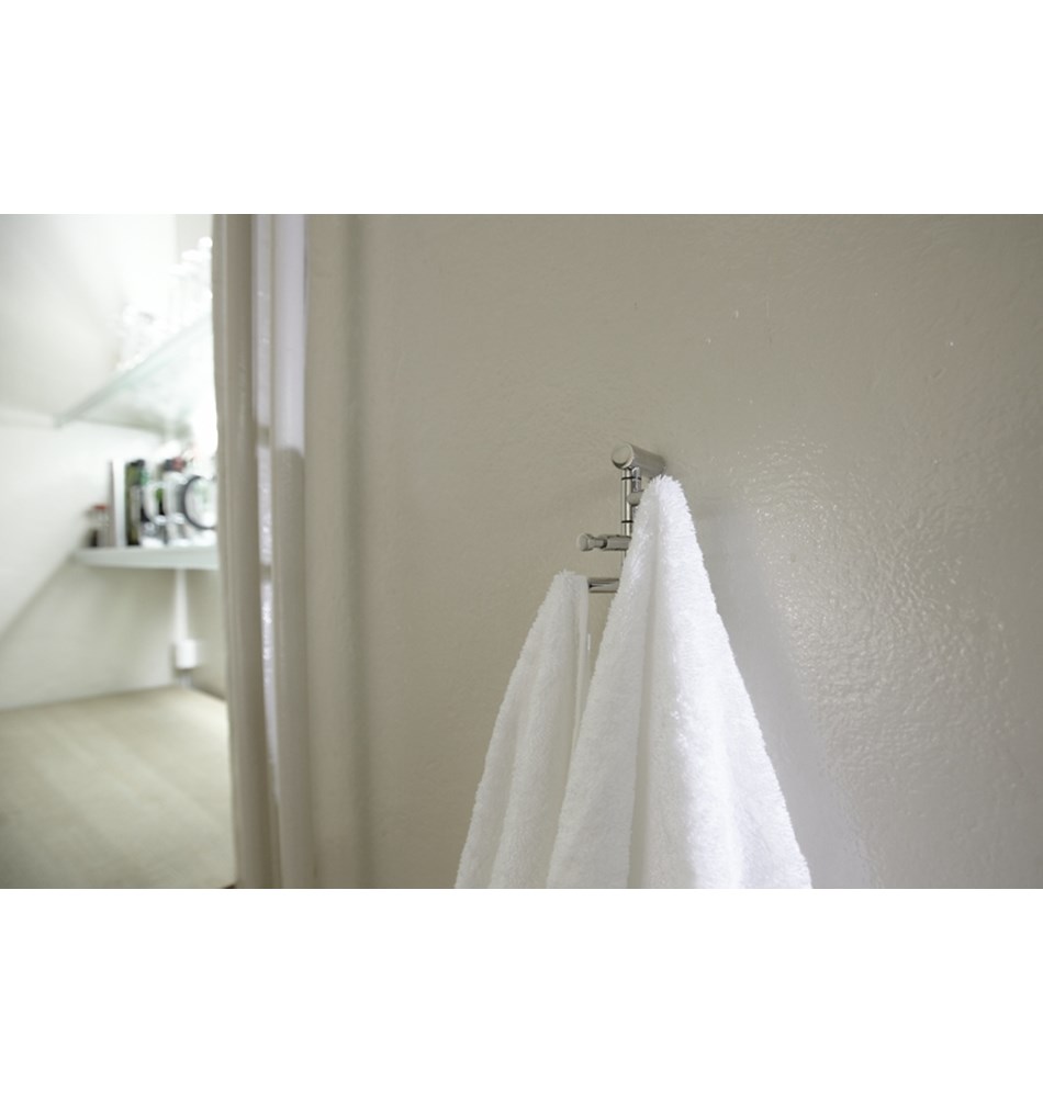 FROST Вешалка для верхней одежды 3 » матовая Нержавеющая сталь Матовый N1904-3  - Вид №2