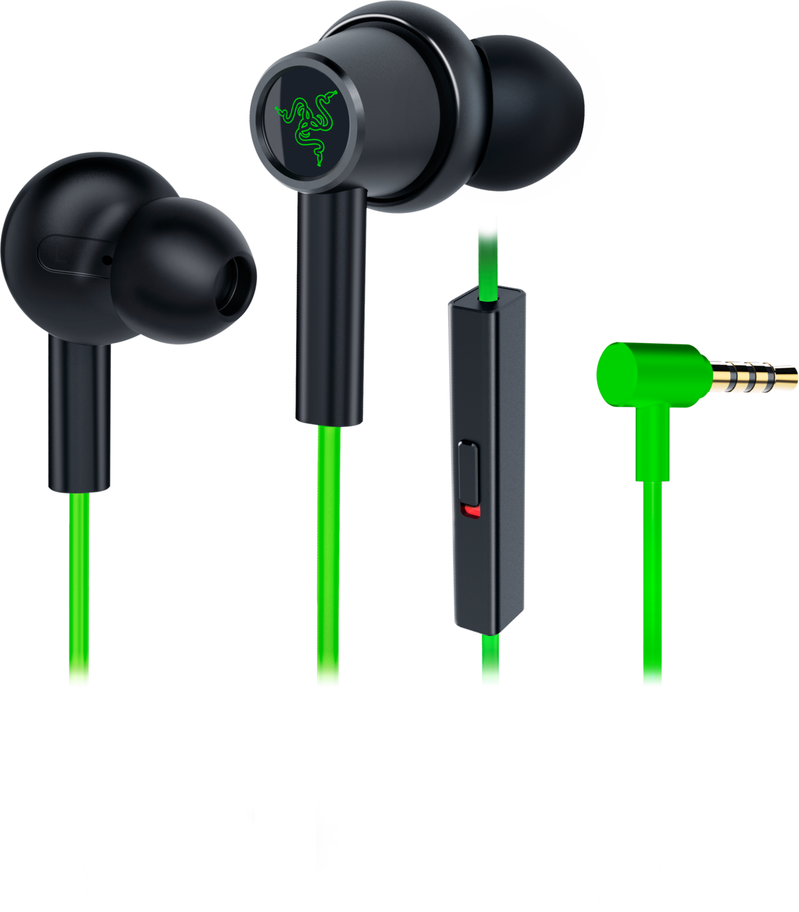 RZ12-03030300-R3M1 hammerhead duo console - green- wired in-ear headphones - frml packaging Razer Santreyd  - Вид №2