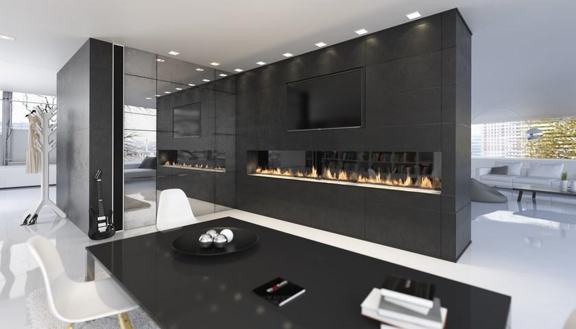 Planika Встроенный камин, управляемый wi-fi и дистанционным управлением Architects line sun-id-1376539 - Вид №15