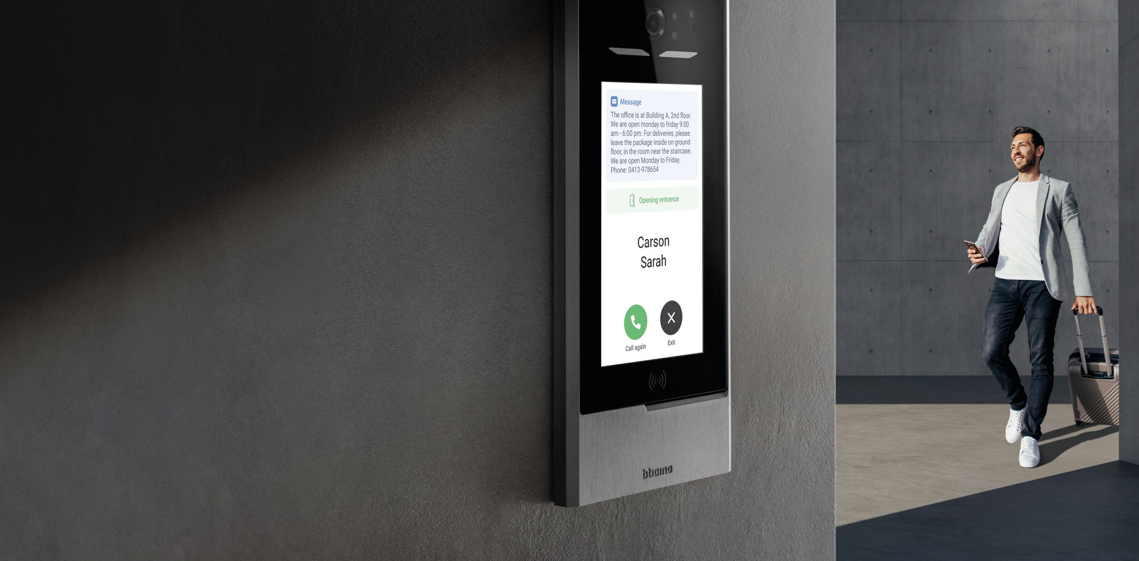 Система домофона и видеодомофона BTICINO LINEA 5000 with Netatmo ARCH-00143983 - Вид №12