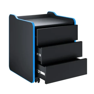 91346991 Тумба с выдвижными ящиками Vmmgame CS-2BKBE 49.50x63.50x52.50 см ЛДСП цвет синий STLM-1384318