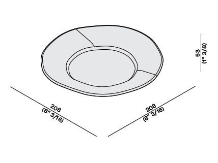 Мраморная нижняя пластина LUCE DI CARRARA идеальное будущее и несовершенное прошлое ARCH-00059343 - Вид №3
