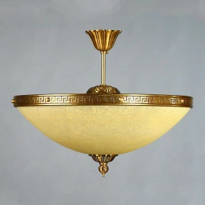 Потолочный светильник Ambiente Tenerife 02166/50 PL AB AMBIENTE ДИЗАЙНЕРСКИЕ, TENERIFE 201286 Бронза;желтый