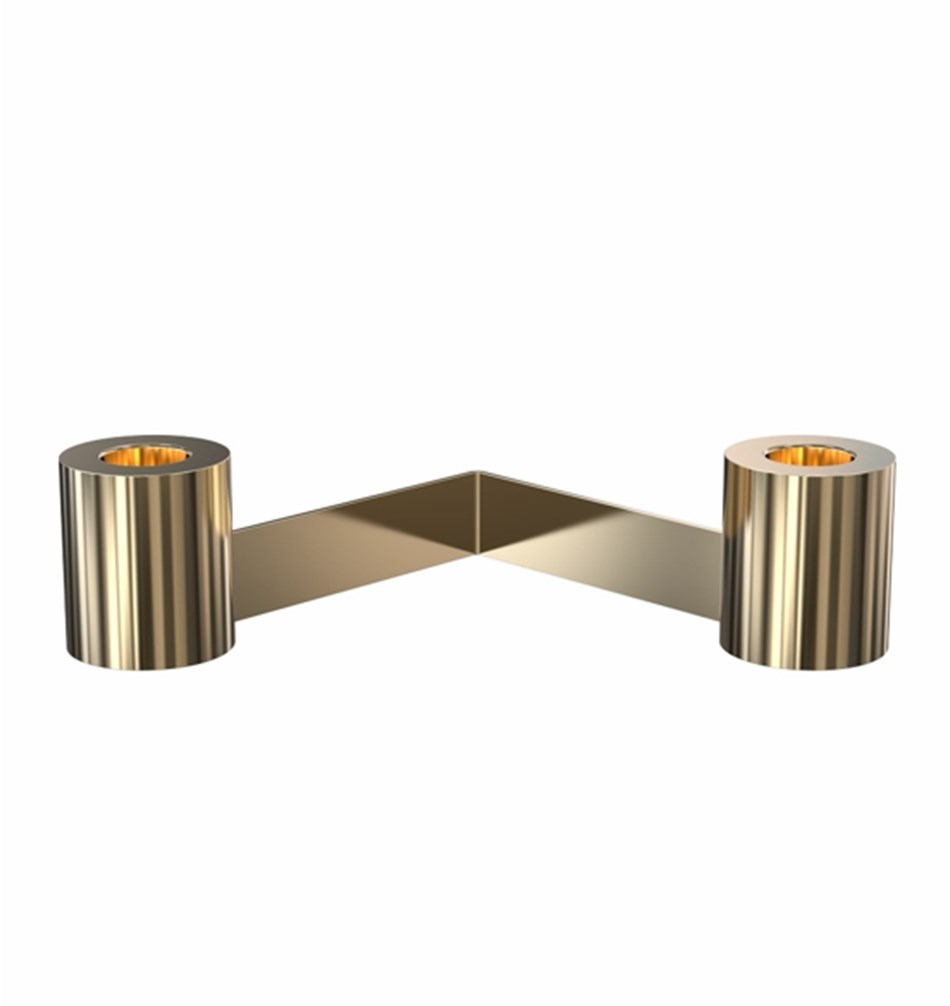 FROST Подсвечник 2005 » золото Нержавеющая сталь Золото N2005-GO  - Вид №2