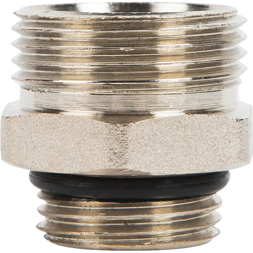 Ниппель переходной Valtec 1/2"- 3/4"ЕК евроконус НР Латунь никелированная VTr.580.NE.040E 82491332 STLM-2112969  - Вид №1
