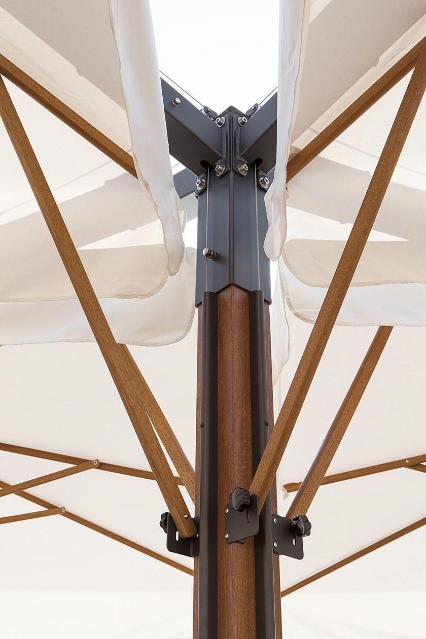 Scolaro Parasol Множественный квадратный зонт Wood C7070 wpo/c6060 wpo - Вид №5