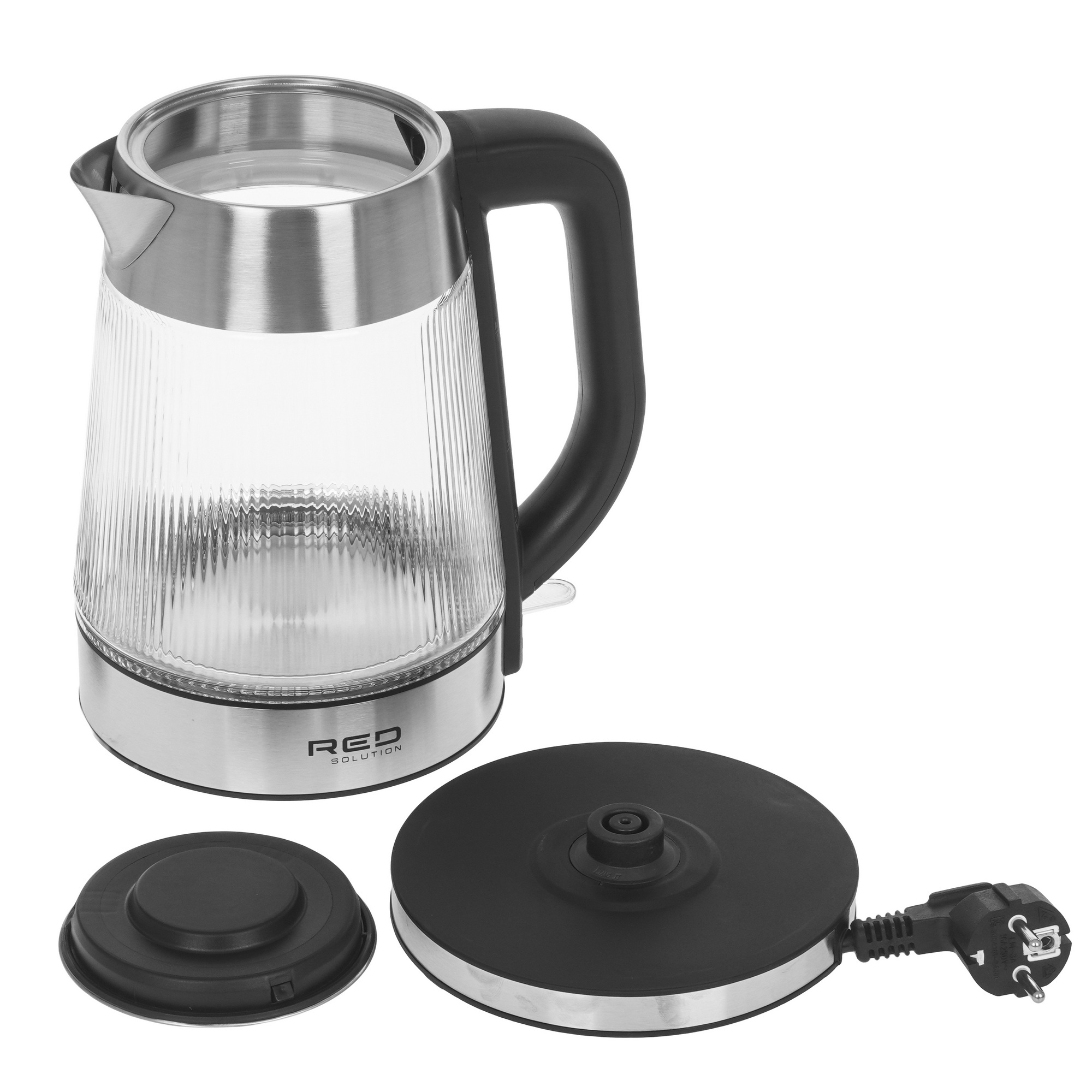 9222167 Электрочайник RED SOLUTION G121 серебристый STDN-0104953 - Вид №4
