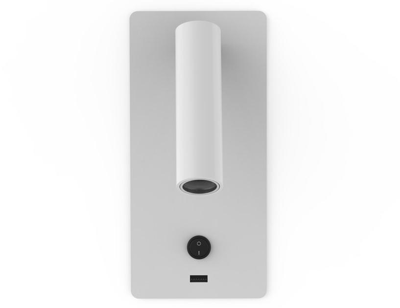 luxcambra Настенный светодиодный светильник из никеля с usb Manhattan sun-id-1451778 - Вид №4