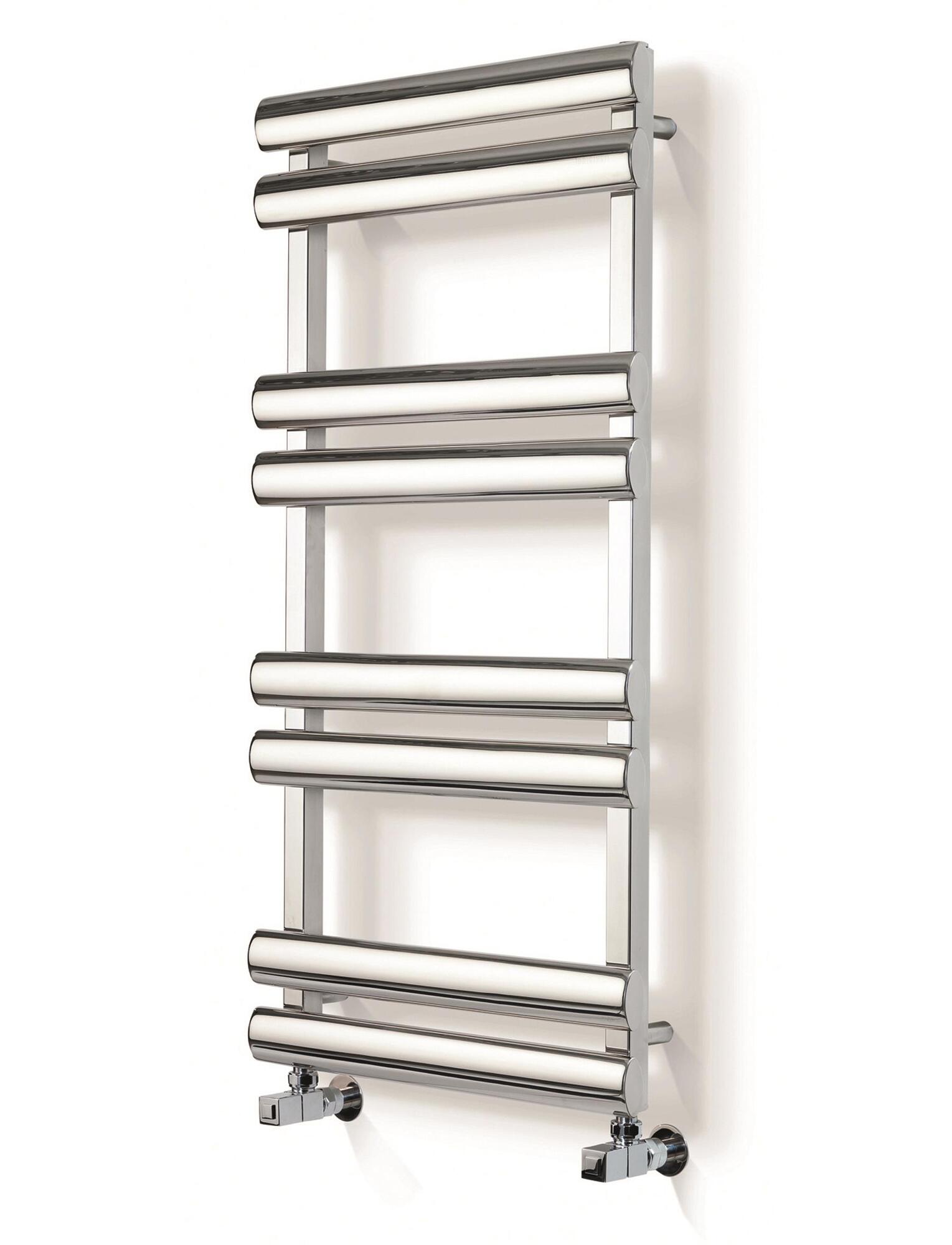 Полотенцесушитель Hammam TITAN Stainless steel  комбинированный; электрический или водяной Сталь  - Вид №70