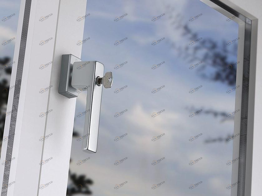 HOPPE Оконная ручка с замком, предотвращающая вторжение Secuforte® sun-id-1350815