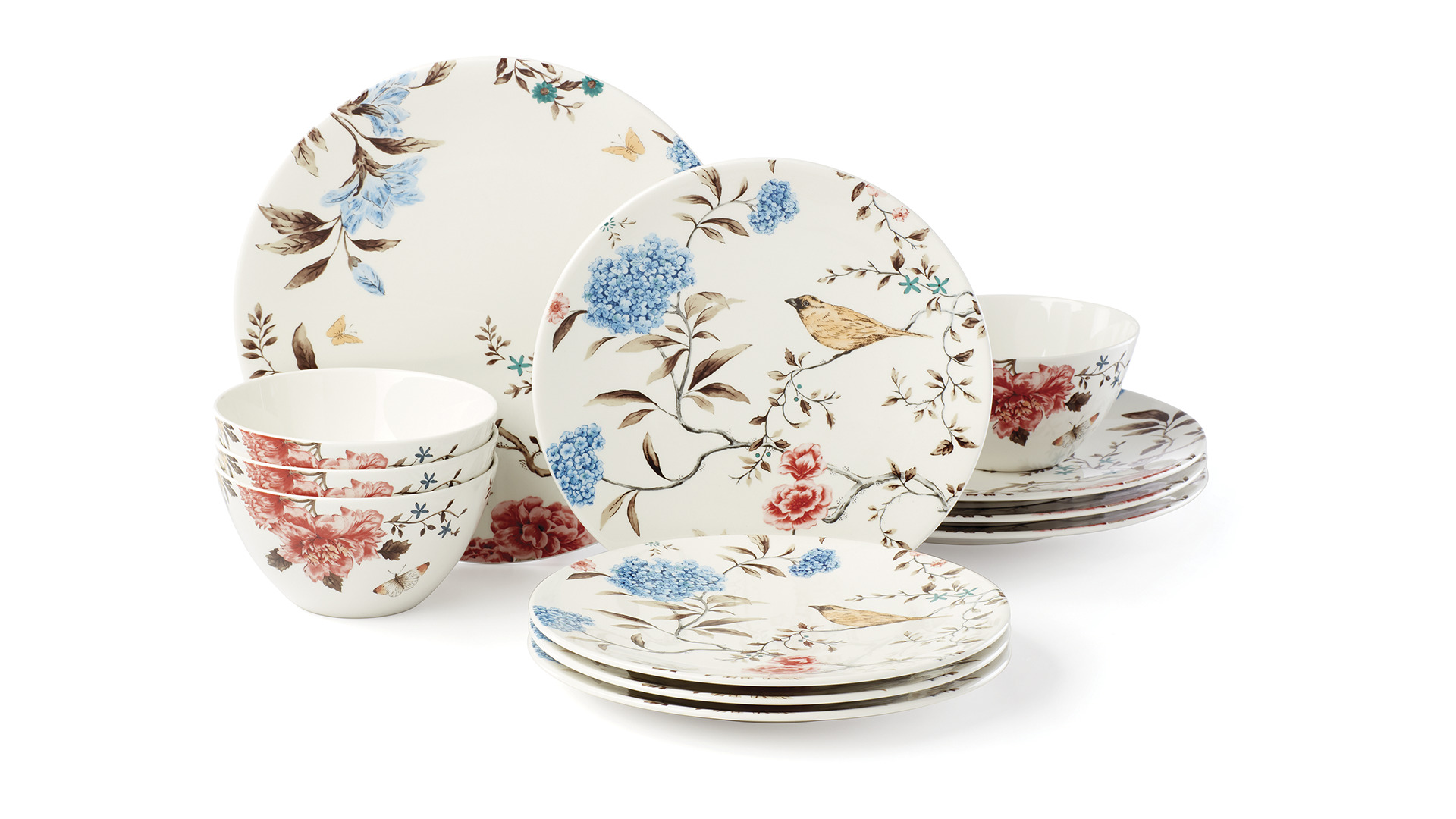 10660497 Lenox Сервиз столовый Lenox "Цветущая лоза" на 4 персоны, 12 предметов Фарфор  - Вид №8