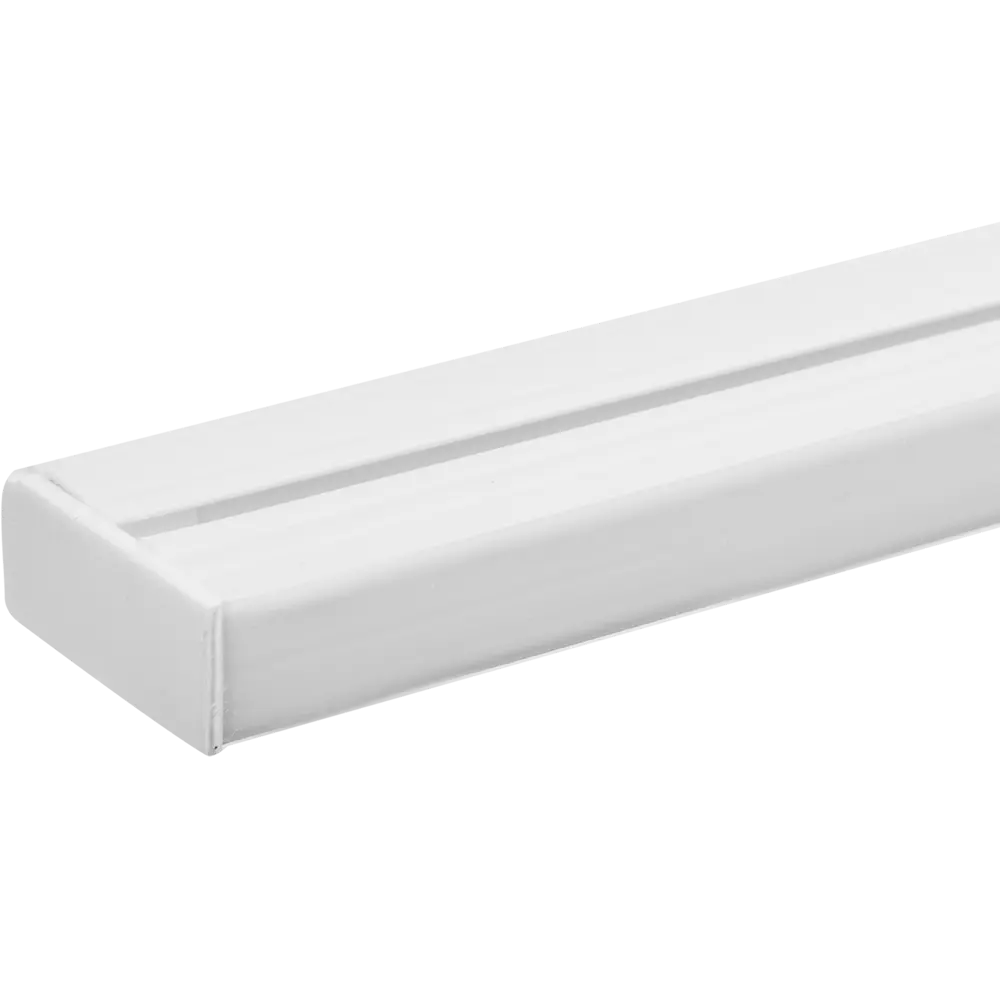 Santreyd Однорядный потолочный карниз для штор 160 см белый 15333297 STLM-0835091