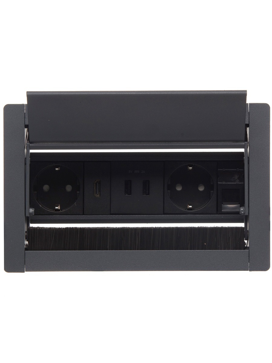 Блок электрических розеток Envoy 12060 Anthracite NAVAKO  - Вид №1