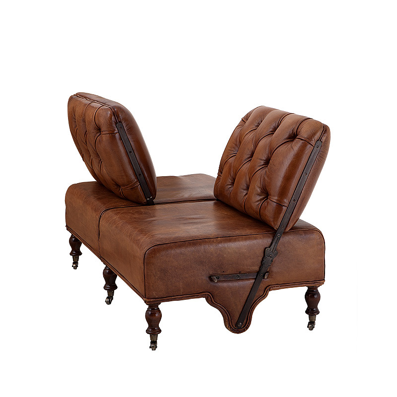 Диван прямой коричневый 106852 Eichholtz EICHHOLTZ ДИЗАЙНЕРСКИЕ, EICHHOLTZ 247518 Коричневый  - Вид №2